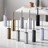 304 Stainless Steel Wall-Mounted Toilet Brush Set with Base