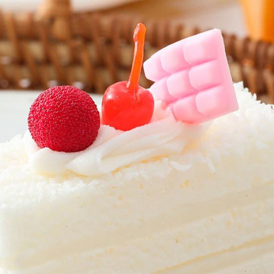 Mousse Cake Squeeze Toy Soft Stress Relief Toy Slow Rising Rectangular Cake Fidget Toy for Kids Adults Office Workers Anxiety Relief