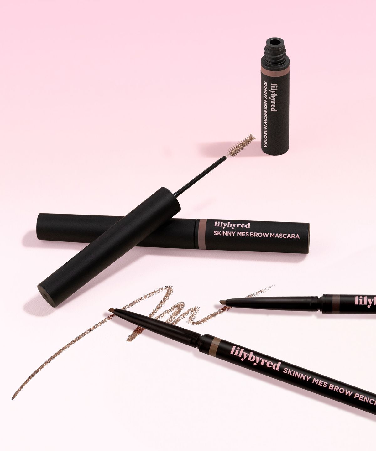 [SET] Skinny Mess Brow Pencil + Brow Mascara 03 Dark Brown