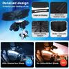 Windshield Sun Shade Foldable Car Front Window Sunshade for Most Sedans SUV Truck Auto Sun Blockers Visors Protectors