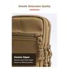 1Pcs 7 Inch Belt Waist Bag Wear-resistant Mobile Phone Bag Durable Phone Pouch  for Outdoor Camping