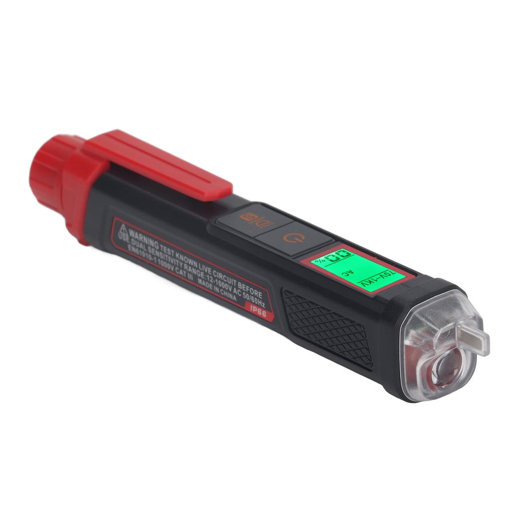 Non Contact Electricity Detector AC Voltage Tester Digital Display Electrical Test Pen with LED