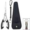 Multifunctional Stainless Steel Fishing Tool: Hook Remover, Line Scissors, Control Pliers, and Lure Pliers