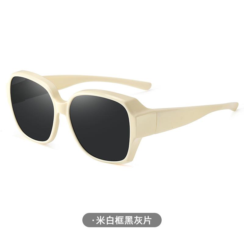 Sunglasses Stylish Square Shades Cover Sunglasses Anti-Glare Uv400 Goggles For Sun  Travel Sports