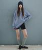 CITTA Soft Loop Stripe Collar Knit_Ctk265(Blue)