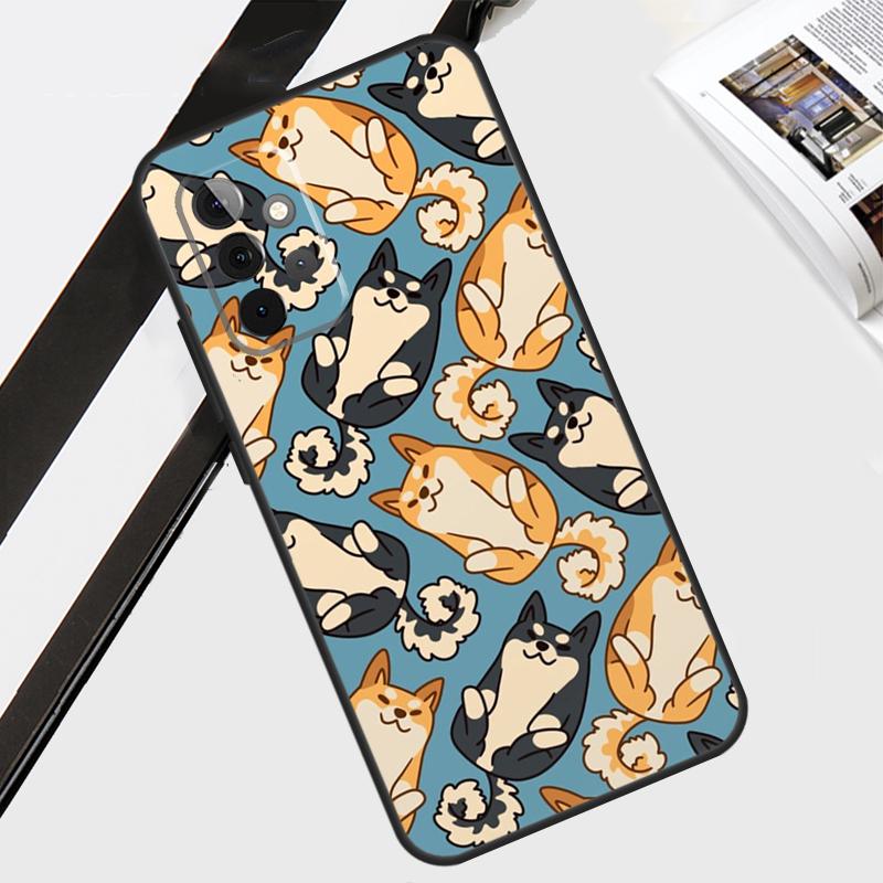 Shiba Inu Dog Case For Samsung Galaxy A06 A56 A36 A26 A16 A54 A34 A14 A12 A22 A32 A52 A13 A53 A15 A35 A55