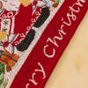 Christmas Tree Elk Snowflake Plaid Table Runner Party Wedding Decoration Table Runner Christmas Decoration Home Table Runner
