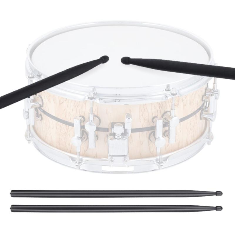 1 Pair Drum Stick with Antislip Handle, 5A Carbon Fibers Drumsticks for Beginners, Musical Instrument Percussion Parts