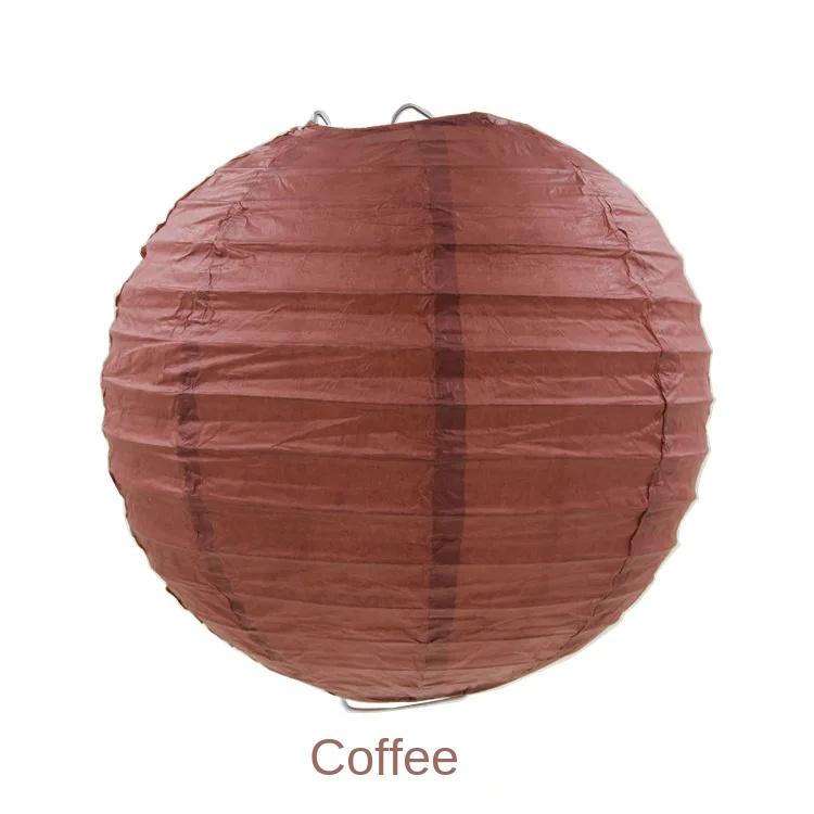 4/6/8/10/12/14/16inch Chinese Paper Ball Lampion Hanging White Wedding Decoration Paper Lanterns Lampshade Birthday Party Decor