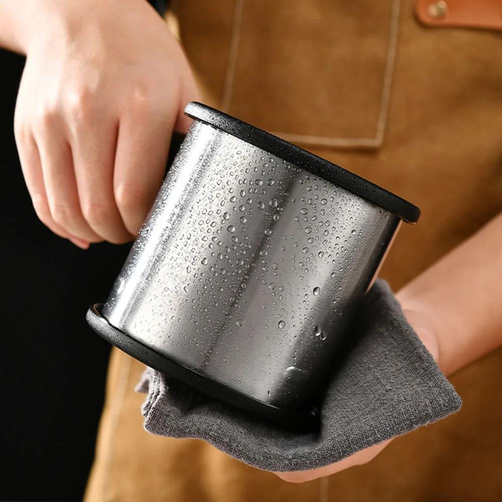 Hight Quality Powder Sugar Shaker With Hand Press Design Stainless Steel Flour Sifter For Baking Fine Mesh Flour Sifter Sieve