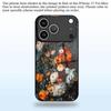 Retro Floral Pattern 2D Phone Case for iPhone 17 16 15 14 13 12 11 X XR XS Max Pro 8 plus - Glass Protective Cover