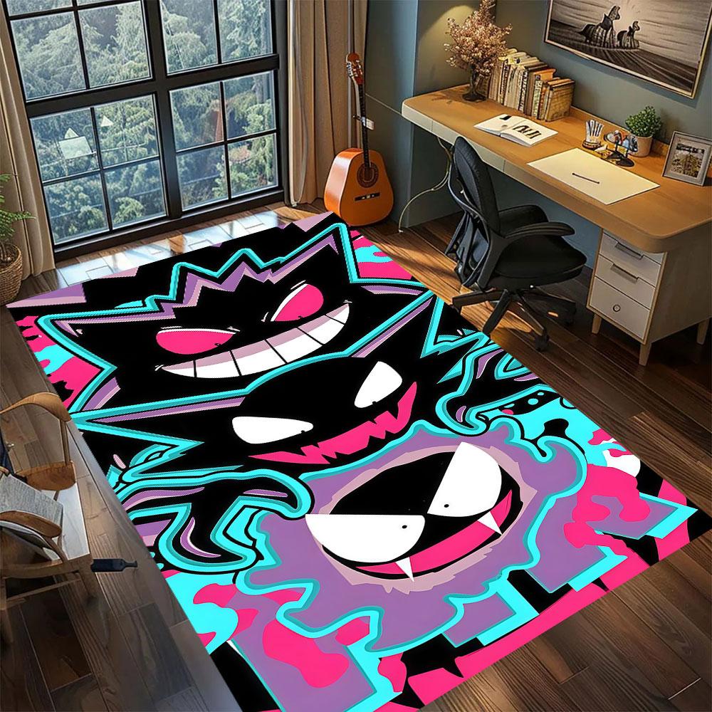 

PokeMon anime character Carpet for Living Room Bedroom Home Decor Cool Movie Mat Play Floor Mat 60x90cm