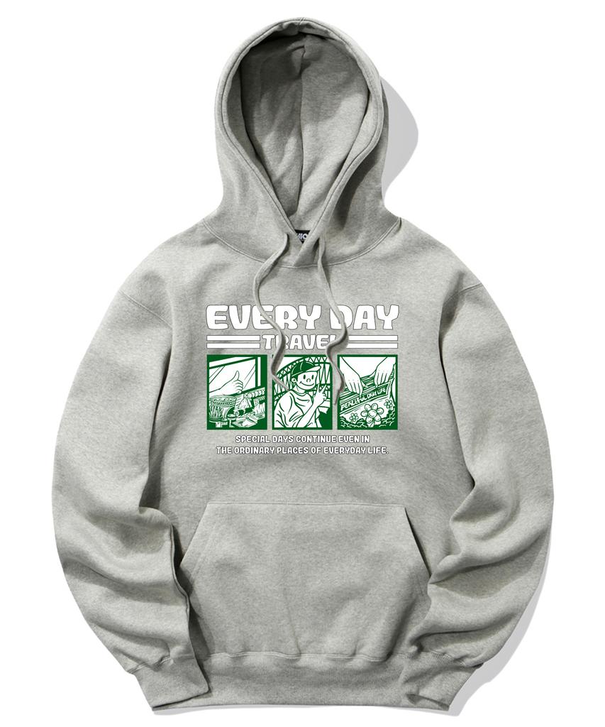 Everday Cartoon Graphic Hoodie - 9 Colors (Type B)