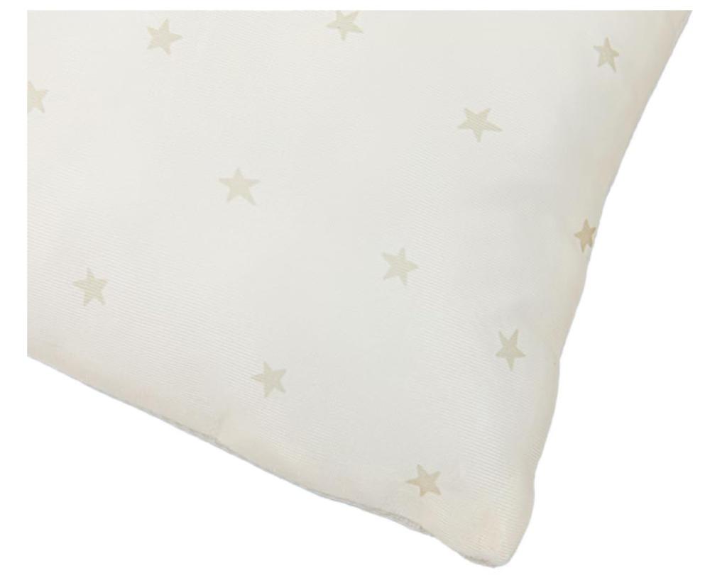 Nitori N Cool Children's Cooling Pillow (Star Pattern, Ivory, Kids Size)