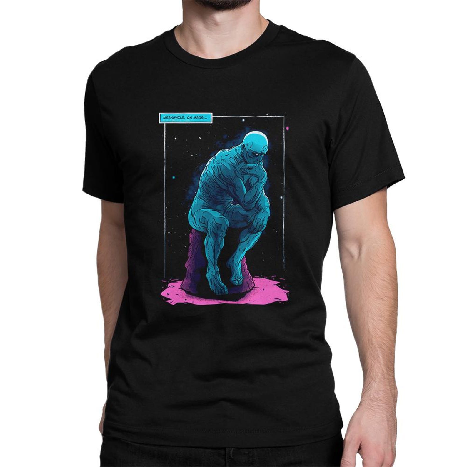 Doctor Manhattan Watchmen T-Shirt, Men s and Women s Sizes M