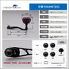 HEIGHTEN Reel Handle Adjustable 65 75mm 35mm Knob Arch Hammer Series Black Red 987