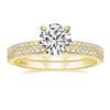 1.25CT 925 Sterling Silver Bridal Rings for Women Sets Round CZ Engagement Rings Promise Wedding Bands Fine Jewelry