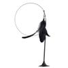 Automatic Cat Teaser: Suction Cup Feather Wand for Self-Play and Boredom Relief