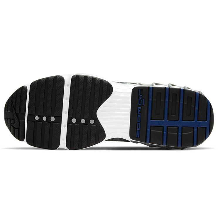 Nike Zoom Air Fire Comfortable Trendy Shock Absorption Non-Slip Low-Top Marathon Running Shoes Women Sneaker White Silver CW3876-001