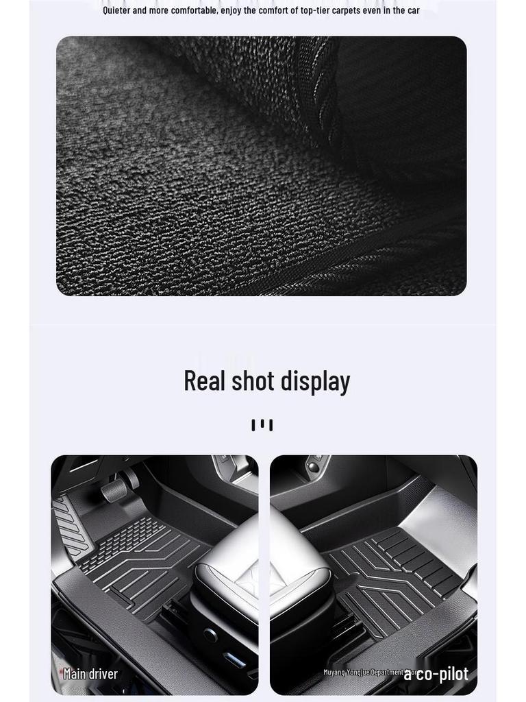 2025 Baojun Xiangjing TPE Floor Mats - Full Surround Interior Car Upgrades