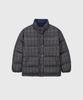 Q'SRB Check Reversible Duck Down Jumper