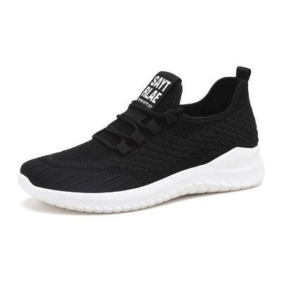 Men's Shoes Casual Men's Flyknit Shoes Breathable Trend Running Shoes Sneakers Men