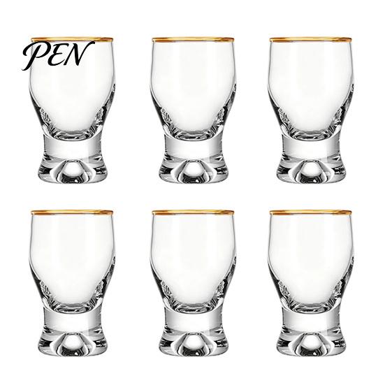 Entertaining And Hosting Barware Mini Snifter Glass with Ergonomic Weighted Base, Crystal Clear Tasting Mixed Drink Serving Cups Glasses, Comfortable