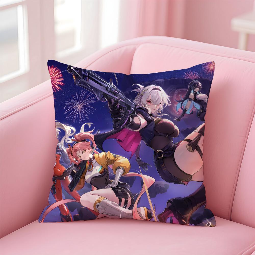 

Fateful FFate Triggers Icons Cushion Cover Pillow Case Soft Friendly Fabric Concealed Zipper 30X30cm