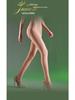 Huaxianzi High Waist Tummy Control Open Crotch Fleece-Lined Leggings for Women - Nude Look, Warm for Autumn/Winter.