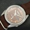 Seiko AUTOMATIC JAPAN 7S26A MENS VINTAGE BROWN COLOR DIAL WATCH A701390-5 R206a-a701390