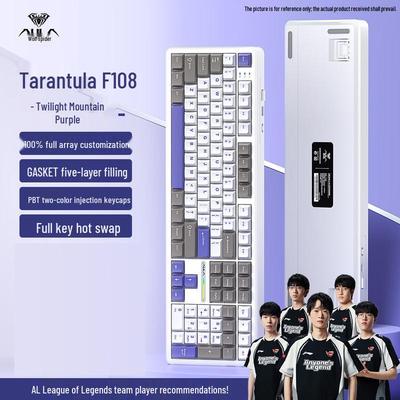 AULA F108 Tri-Mode Custom Mechanical Keyboard