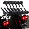 Waterproof Fog Light Auxiliary Headlights Dual Color 2pcs/set New LED Skull Shape for ATV Scooter Motorcycle Driving Racer