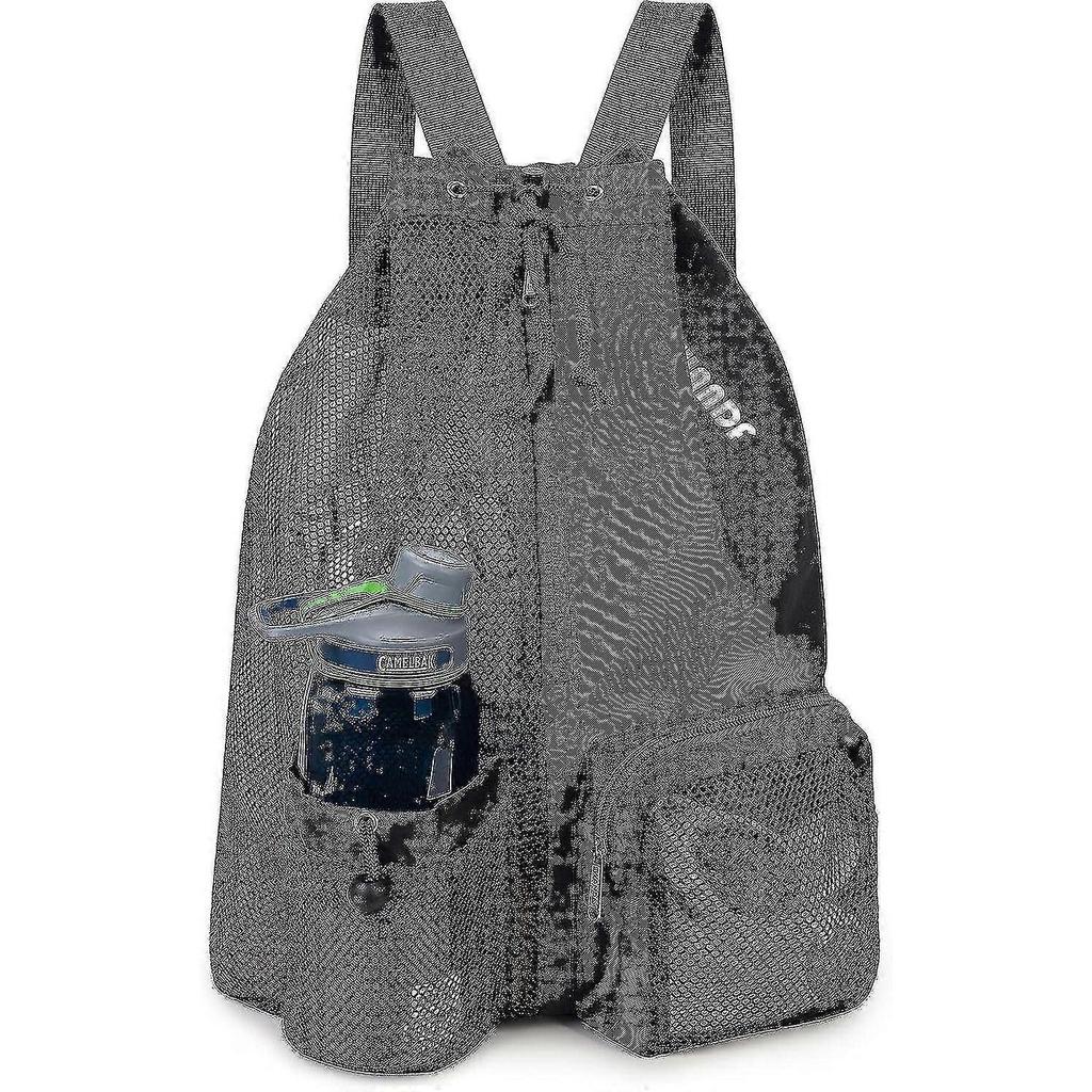 Drawstring Swim Gym Pool Backpack Separated Waterproof Dry Compartments Bag Dry And Wet Bag Swimming Equipment Mesh Bag