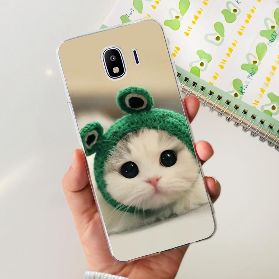 For Samsung Galaxy J4 2018 Case SM-J400F Luxury Clear Silicone Soft TPU Phone Case For Samsung J4 Plus J4+ J415F Back Cover Capa