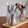 KEMORELA Vintage Glasbehälter Vorratsglas mit Dichtung Holzdeckel Retro Design Holz Glas Luftdichter Behälter Geprägter Behälter