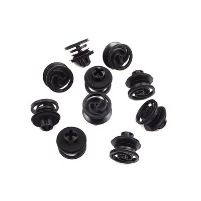 BCF1794 10 Pieces Door Trim Panel Retainer Black for VW 3B0868243