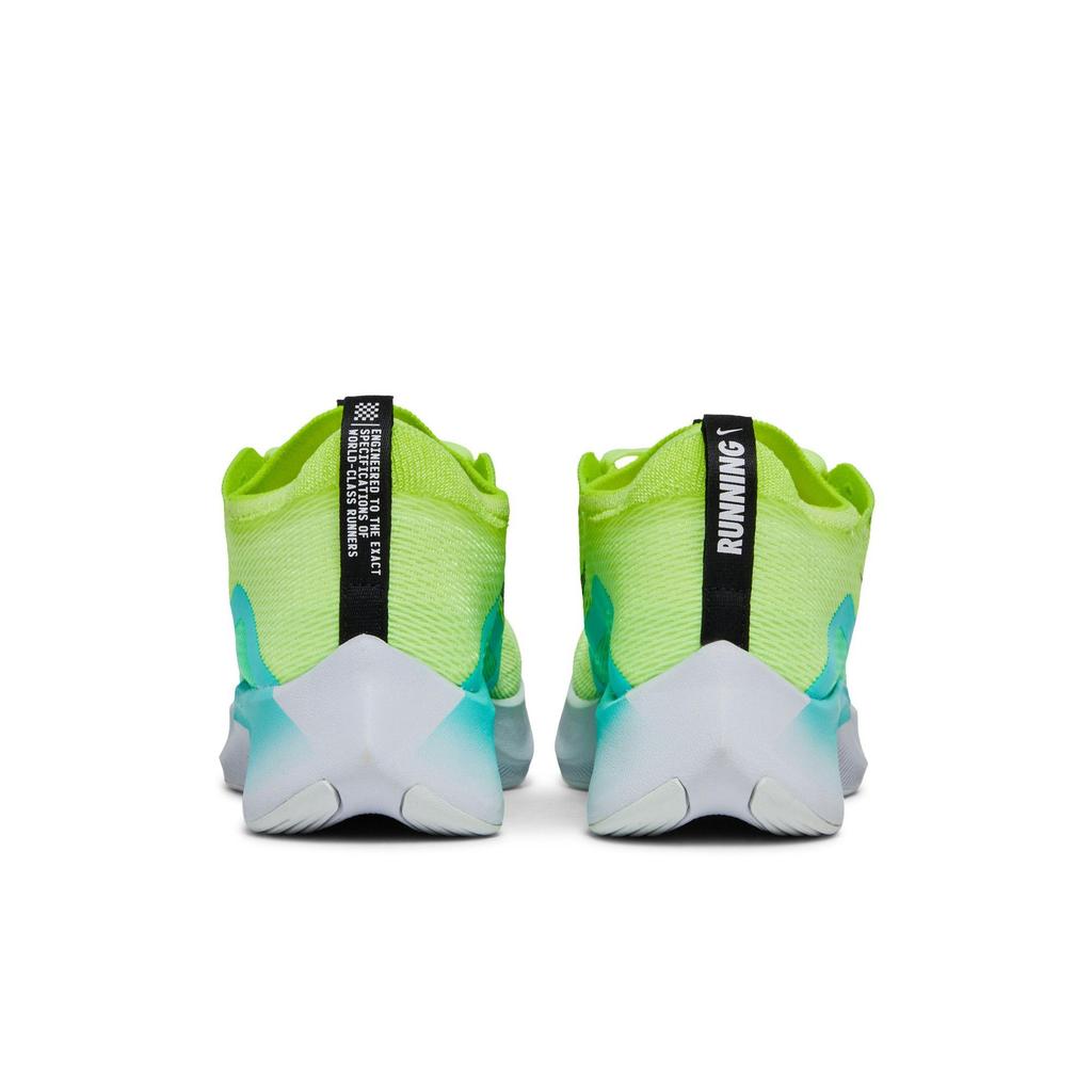 Nike Womens Zoom Fly 4 'Fast Pack' (women's sizes) Barely Volt / Dynamic Turquoise / Volt / Black Running Shoes CT2401 700