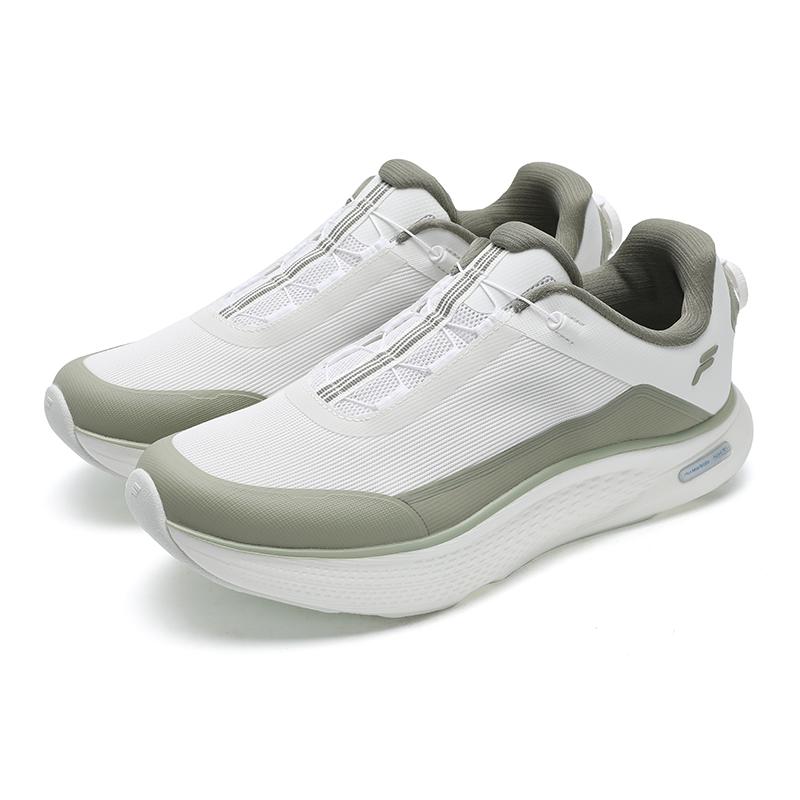 FILA Boa Nuvole Jog 1+ Comfortable Versatile Shock Absorbing Durable Low Top Casual Training Running Shoes Men sneaker White A12M531119FBW