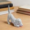 Dog Jewelry Holder Decorative Resin Figurine Small Tabletop Display Home Decor for Entryway,