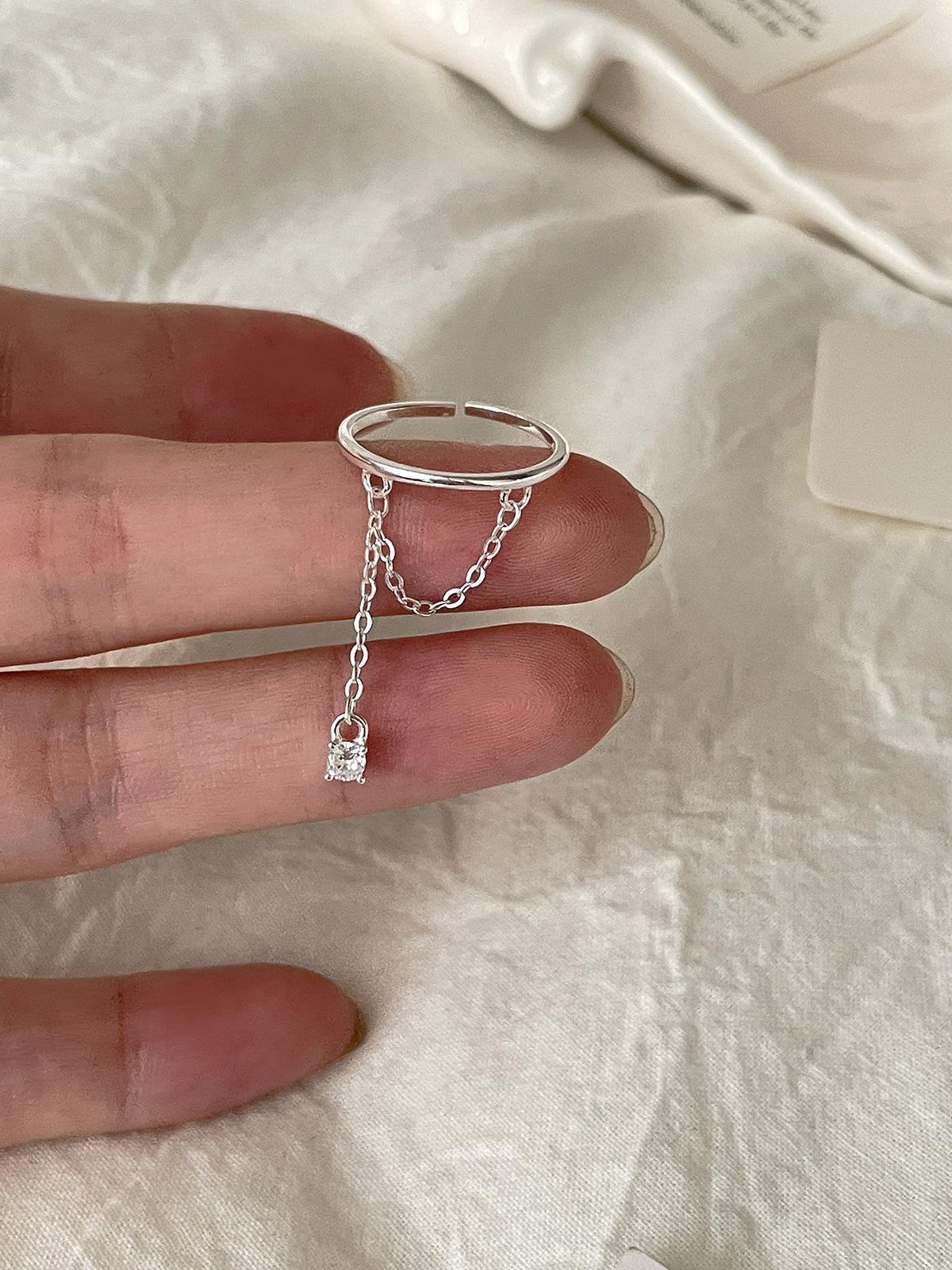 

Кольцо Mori small fresh butterfly, женское, милое, бахромчатое, из стерлингового серебра, на указательный палец, изысканное, современное кольцо Opening Adjustable