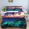 Copripiumino Federa Set Biancheria da Letto con Motivo del Film Avatar Decorazione Camera da Letto Adulto Ragazzo Ragazza Regalo di Compleanno Singolo Matrimoniale Taglia Grande
