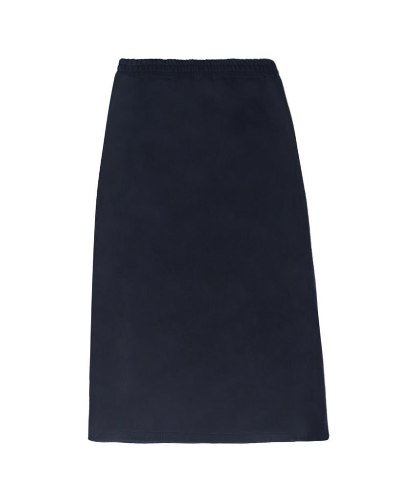 Coralian Runoff Long Sweat Skirt Navy