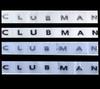 MINI Cooper Rear Tail Emblem Letter Sticker - ABS Trunk Car Accessory