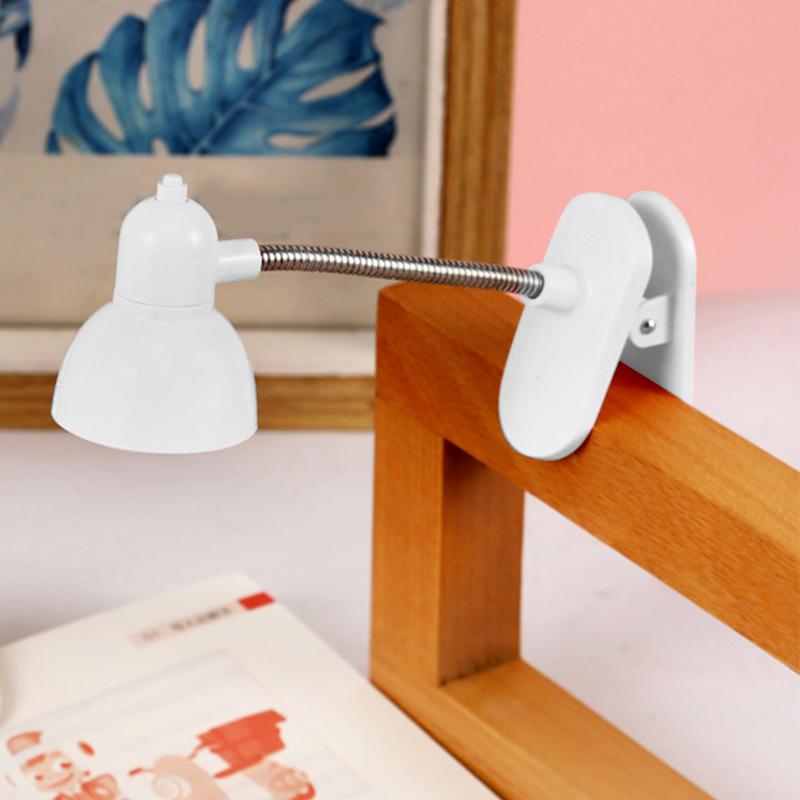 Clip On Lamp Creative Table Lantern With Clamp Rechargeable Night Light Clip On Eye Care Study Lamp For Desk Nightstand