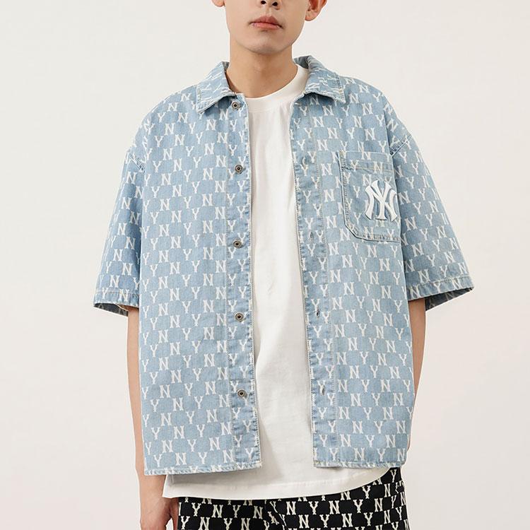 New MLB New York Yankees Shirt Unisex Light Blue 3ADRMN123-50BLL