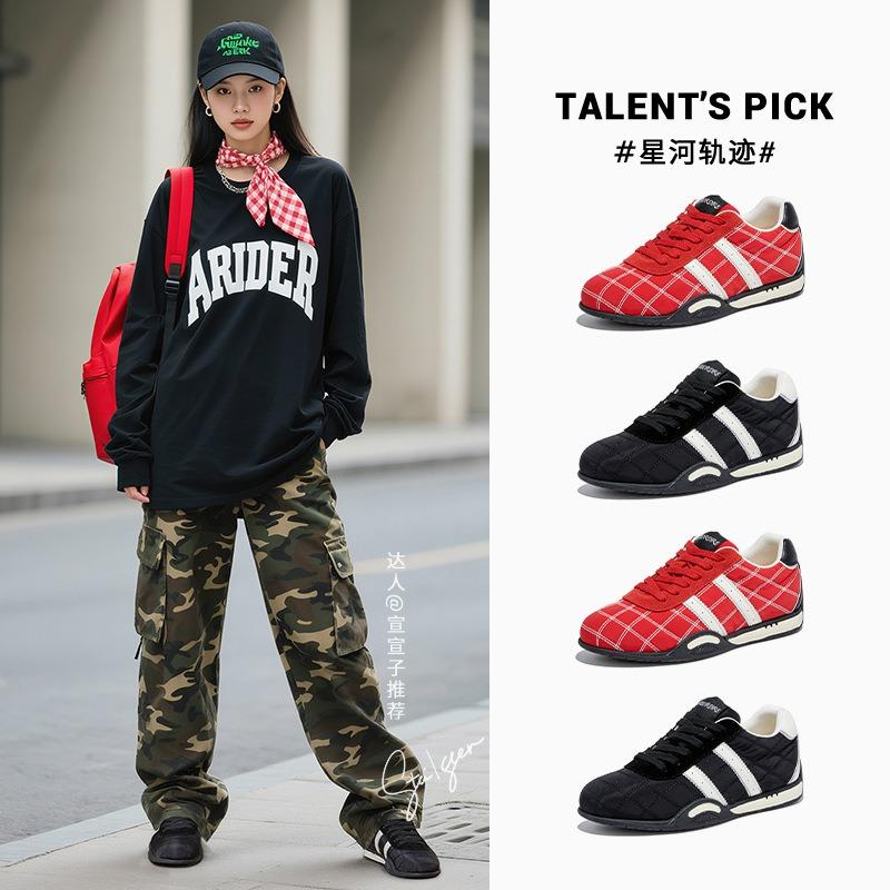 Wula Grass Pigskin Pad Women's Autumn New Casual and Versatile Running Shoes