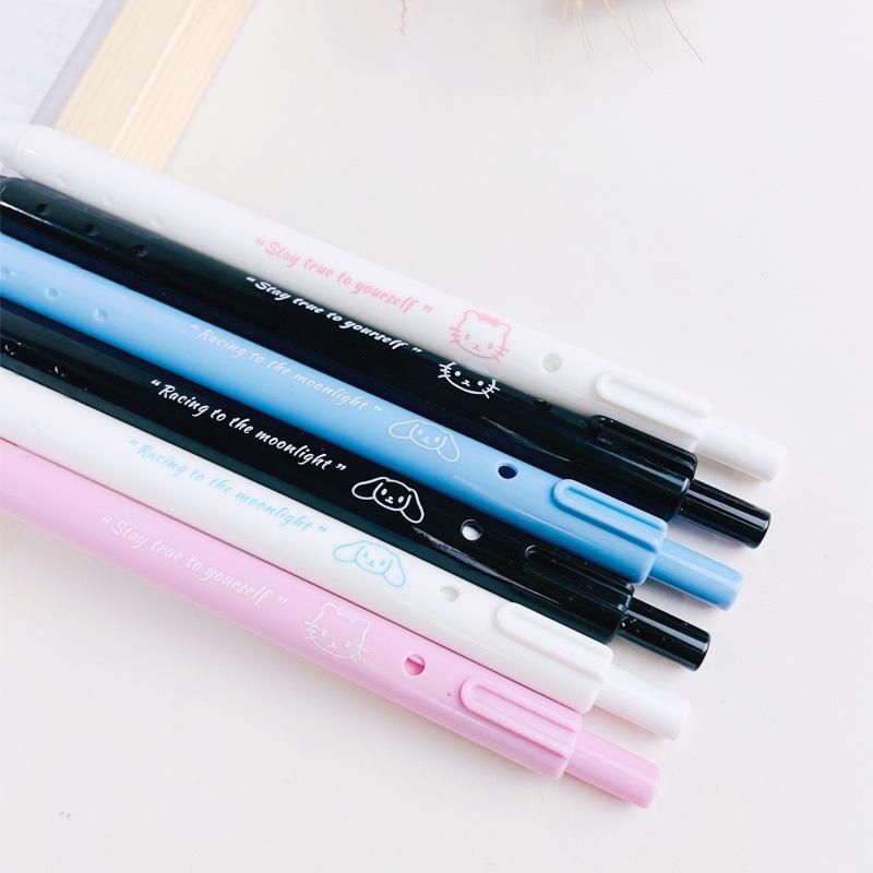 High-Value KT Cinnamoroll Ins-Style Black Gel Pen 0.5mm