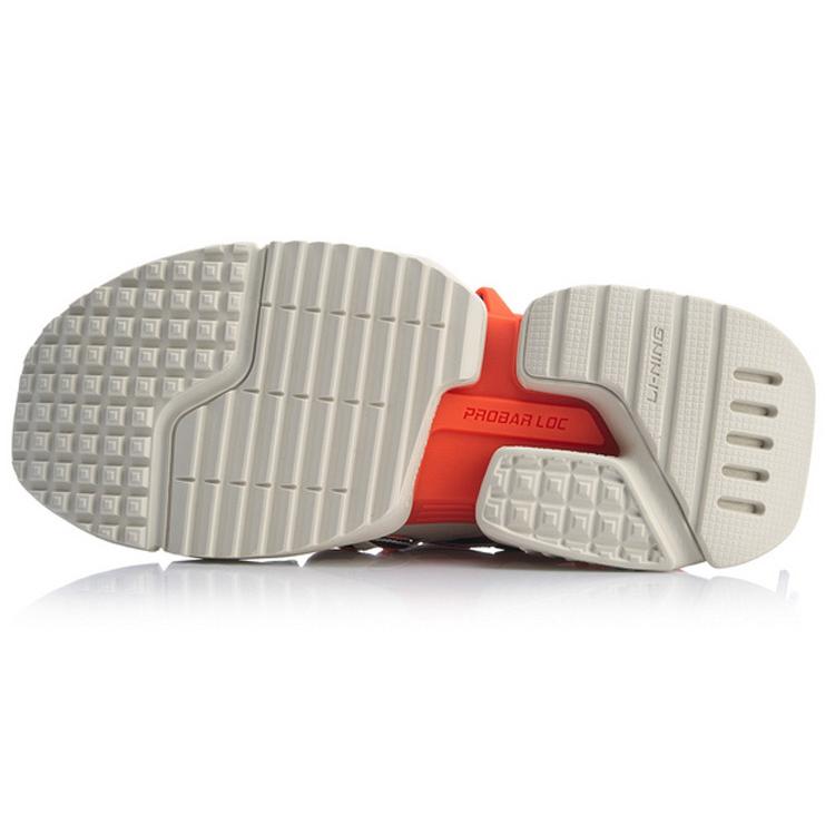 Li Ning Pan Gu Trek Chunky Sneakers Women's Low top Black/White AGLP088-9