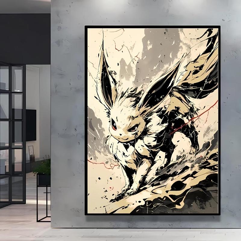 Hot Anime Poster Pokemon Squirtle Canvas Painting Hd Images High Quality Art Home Children's Bedroom Wall Decor Holiday Gifts