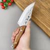 Handmade Forged Boning Knife Stainless Steel Kitchen Knife Meat Butcher Cleaver Slaughter Chef Cooking Knife With Cover
